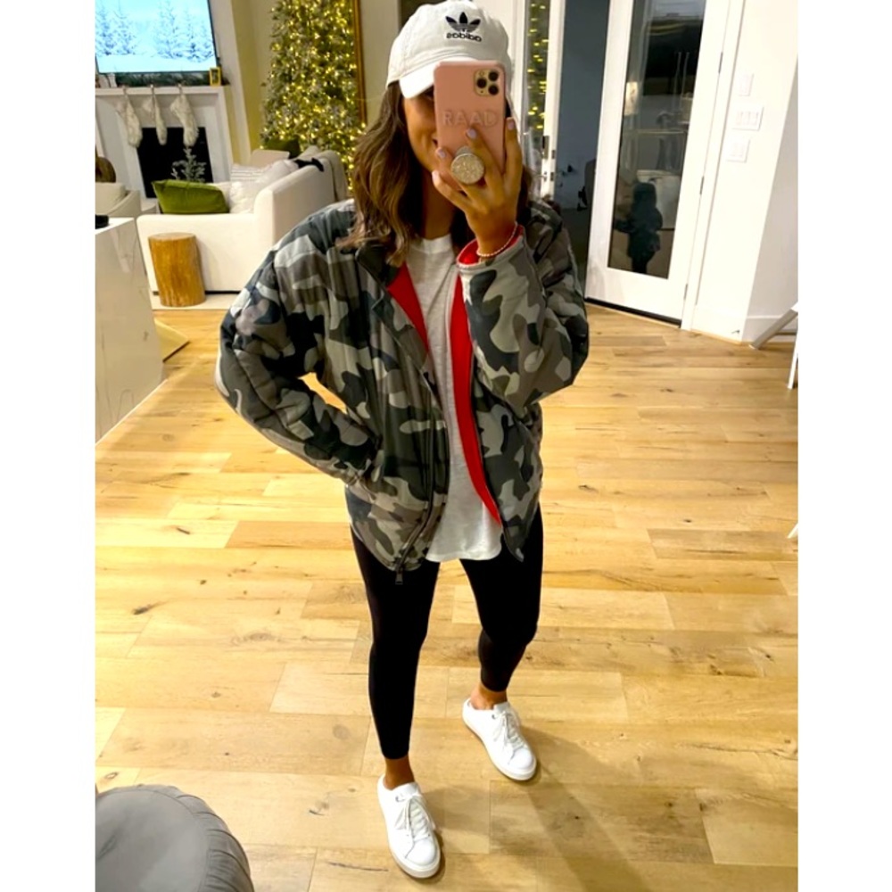 Camo Puffer Jacket